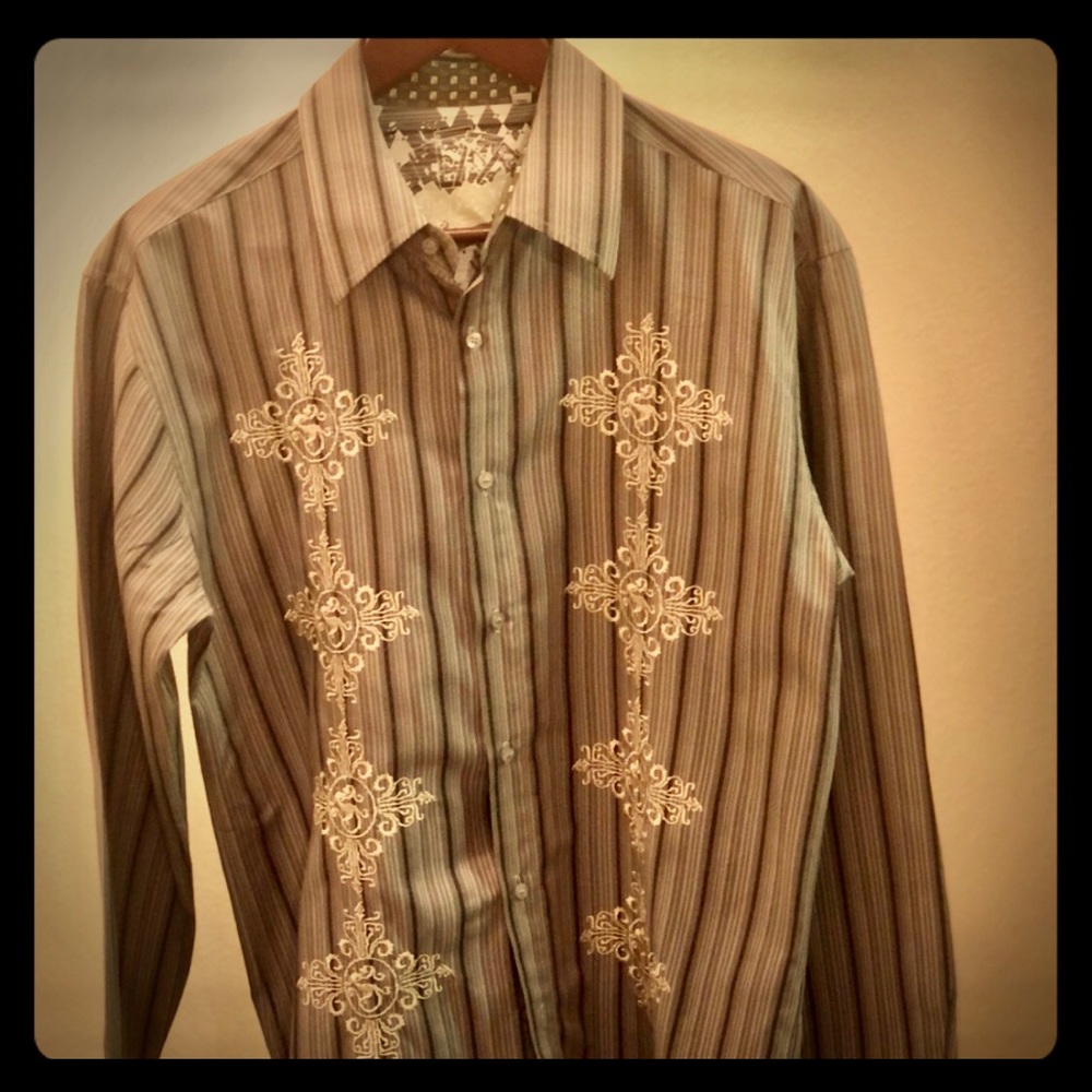 One-90-One Embroidered Shirt